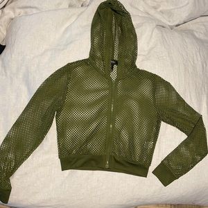 Forever 21 medium fishnet jacket